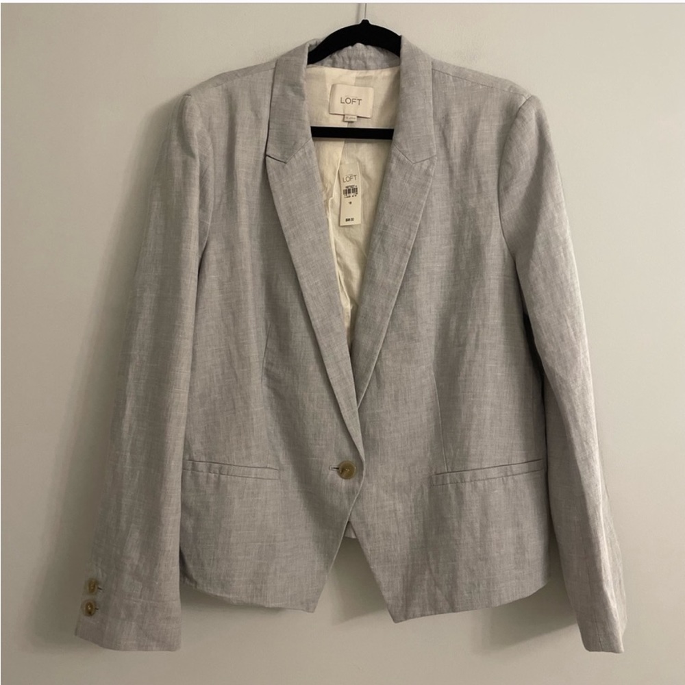 NWT Grey Loft Blazer